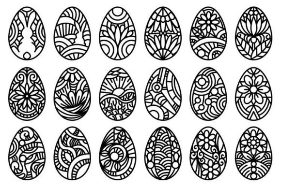 Eater Eggs Cut Graphics for Seasonal Content