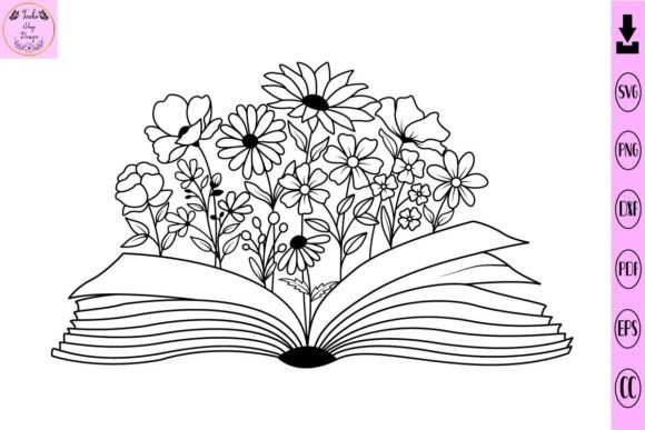 Floral Book Svg: A Designer’s Take on Embroidery Potential
