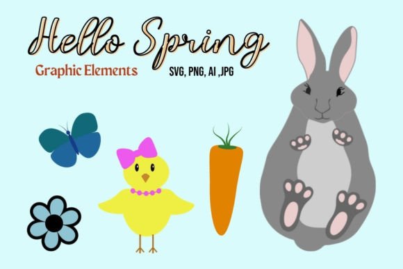 Hello Spring Graphics for Crafters