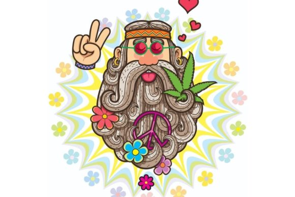 Hippie Graphics for Handmade Creators