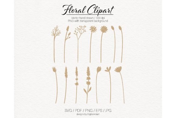 Laser Cut Flowers SVG for Branding and Graphics